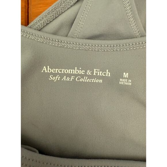 Abercrombie & Fitch Soft Collection Slate Gray Tank Bodysuit Size Medium - Picture 3 of 5